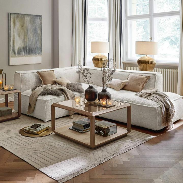 Actual product image Loberon Sofa Irula cream (Corner sofa)