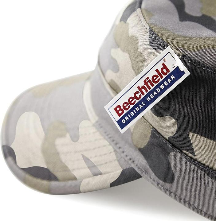 Actual product image Beechfield Cap with camouflage pattern (One size)
