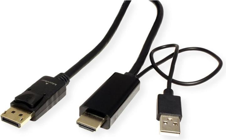 Produktbild Roline HDMI (Typ A) — DisplayPort (3 m, DisplayPort)