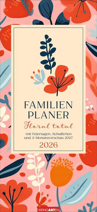 Immagine prodotto Floral total Familienplaner 2026 (Tedesco)
