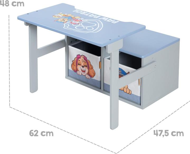 Actual product image Roba Folding bench with storage box Paw Patrol (High chair)