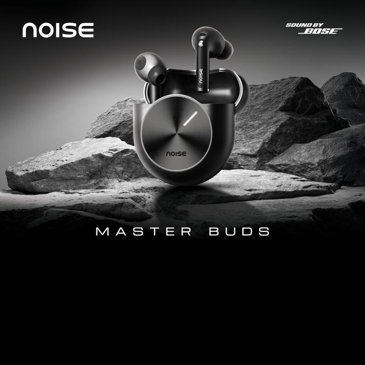 Produktbild Noise Master Buds Truly Wireless Earbuds ANC Onyx Black (44 h, Kabellos)