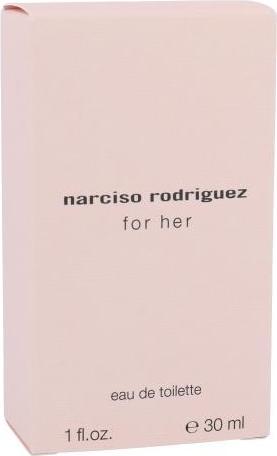 Actual product image Narciso Rodriguez For Her (Eau de toilette, 30 ml)
