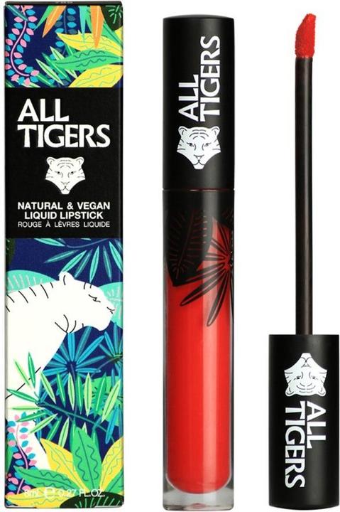 Image du produit All Tigers Rouge à lèvres mat naturel & vegan (Corail)
