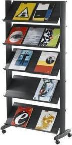 Actual product image Paperflow Mobile brochure stand (A4)