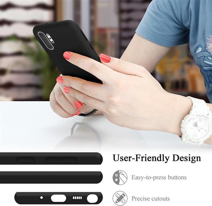 Image du produit Cadorabo TPU Liquid Silicone Case Cover (Samsung Galaxy Note 10 Plus, Samsung Galaxy Note 10 Pro)
