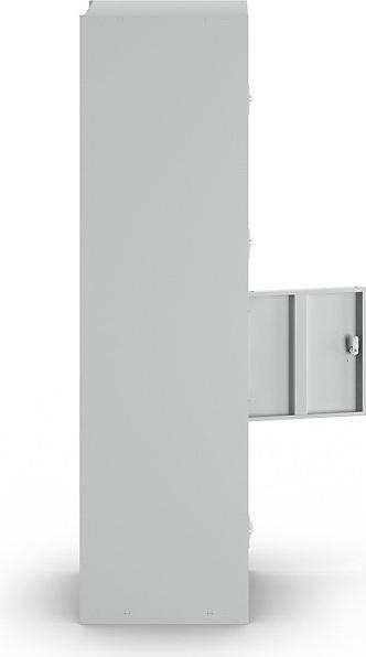 Immagine prodotto kaiserkraft Armadio con 4 armadietti individuali (45 cm, 180 cm)