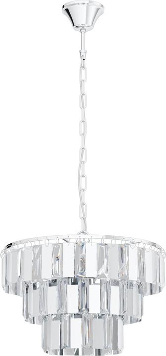 Actual product image EGLO Pendant lamp ERSEKA 5x E14, chrome (E14)