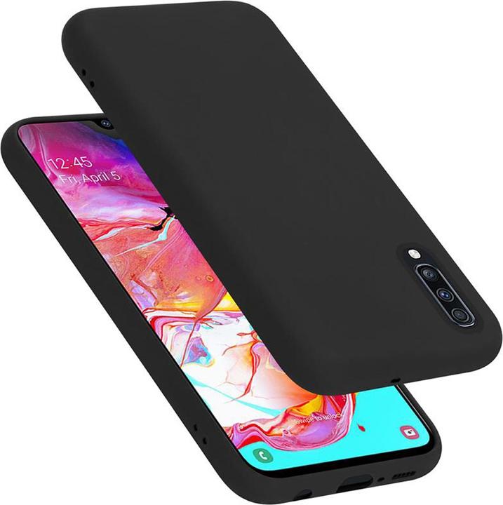 Actual product image Cadorabo TPU Liquid Silicone Case Cover (Samsung Galaxy A70S, Samsung Galaxy A70)