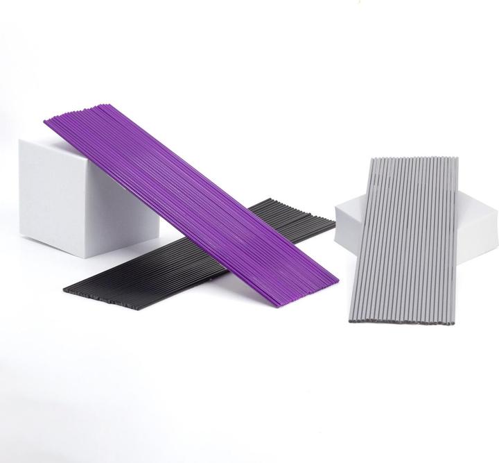 Immagine prodotto 3Doodler Create+ Filament 75 PLA violett schwarz grau/"Night Sky Mix/" (PLA, 3 mm, 184 g, Viola)