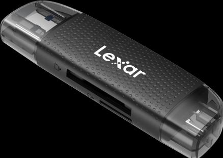 Produktbild Lexar Dual-Slot USB-A/C Reader (Type-B)