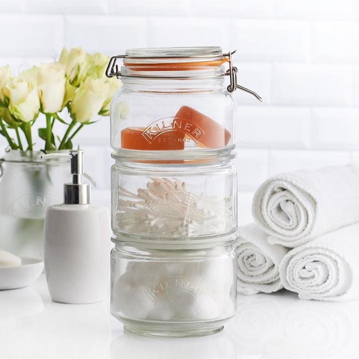 Immagine prodotto Kilner Set di vasetti di vetro conservabili 3 pezzi (3 pz., 0.90 l)