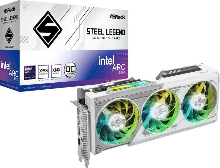 Immagine prodotto AsRock Arc B580 Steel Legend OC (12 GB)