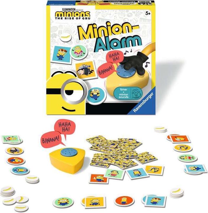 Actual product image Ravensburger Minions 2- Minion alarm (German, English, French, Italian)