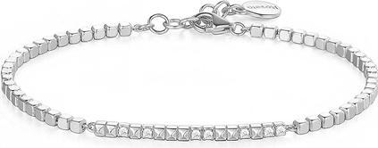 Rosato A fitting silver bracelet with Cubica RZB032 zircons (L)