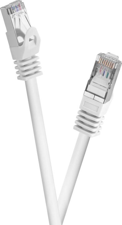 Actual product image Celexon CAT 6A patch cable - S/FTP 0.25m, white (S/FTP, CAT6a, 0.25 m)