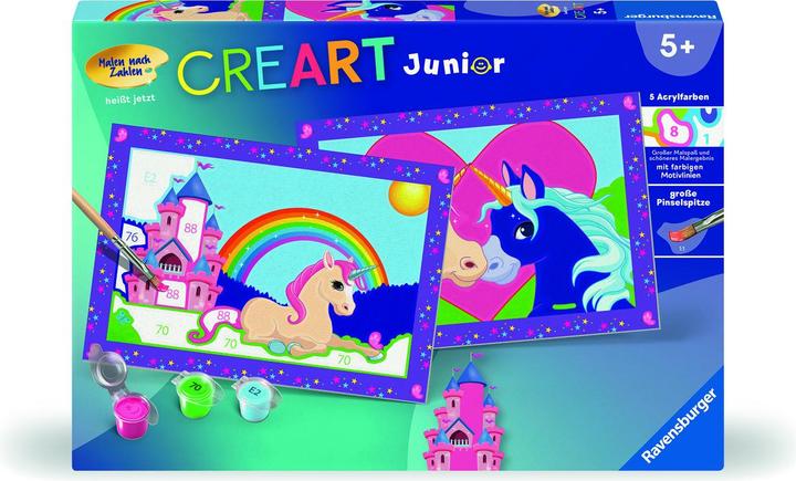 Actual product image Ravensburger Colourful unicorn world