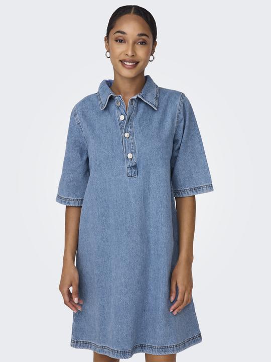Produktbild Only Normal geschnitten Hemdkragen Kurzes Kleid Kleid (XS)