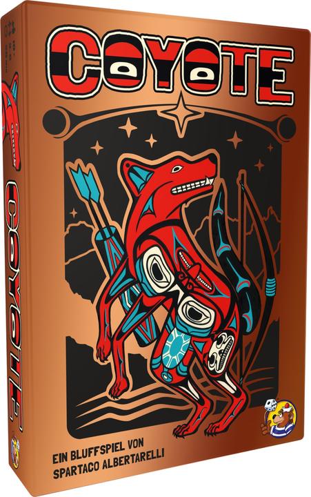 Actual product image HG008 - Coyote - Card game, for 3-6 players, from 10 years (DE Edition) (German)