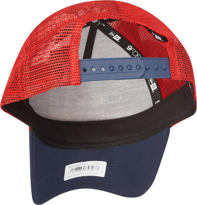 Actual product image New Era A-Frame Snapback Trucker Cap - Red Bull Racing Navy