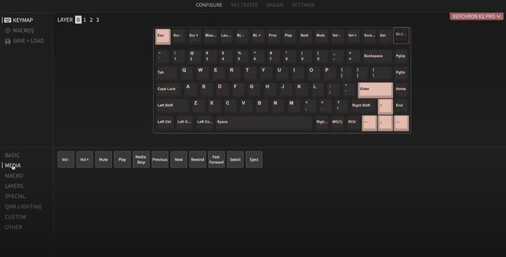 Produktbild Keychron K2 Pro (US, Kabelgebunden, Kabellos)
