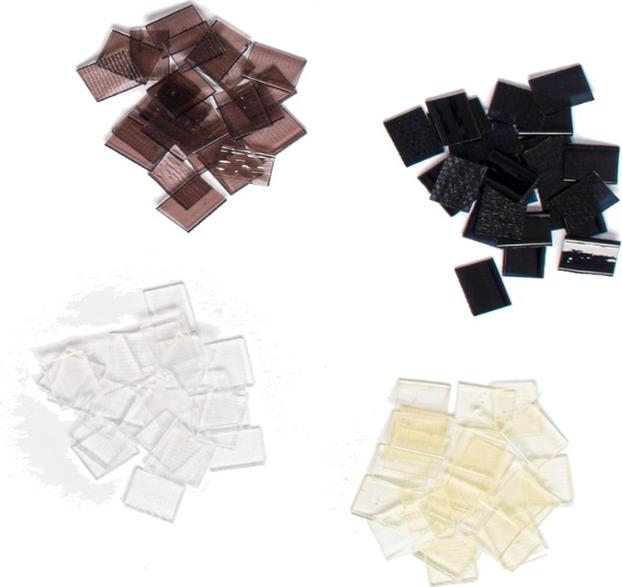 Actual product image Seiseta Keratin Tips black 25 pcs.