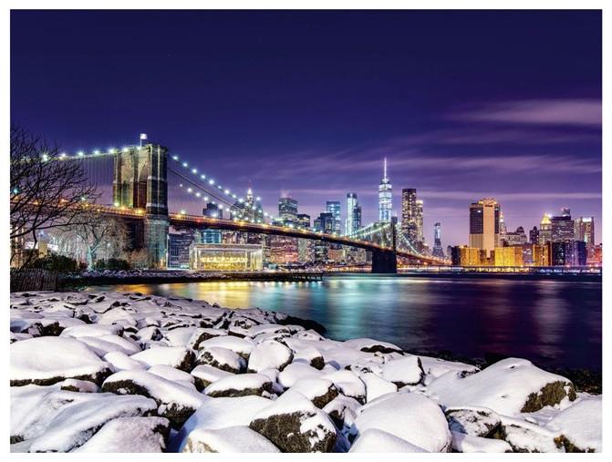 Actual product image Ravensburger New York en hiver (1500 pieces)