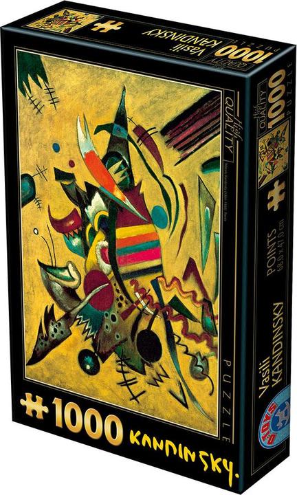 Actual product image D-Toys Puzzle 1000 pieces - Wassily Kandinsky - Points (1000 pieces)