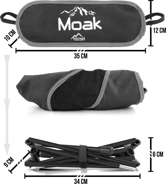 Image du produit Normani Chaise de camping ultralégère "Moak