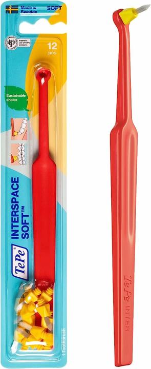 Actual product image TePe Interspace + 12 brushes Soft (13 x)