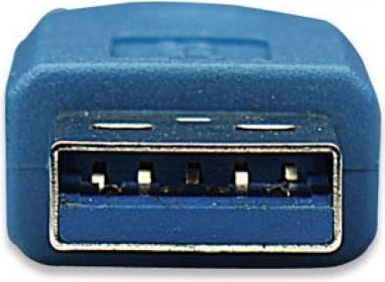 Actual product image Techly USB3.0 cable plug type A/plug type B (0.50 m, USB 3.0)