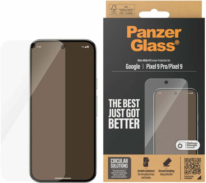 Immagine prodotto PanzerGlass Ultra-Wide Fit (1 Pezzo/i, Google Pixel 9, Google Pixel 9 Pro Fold)