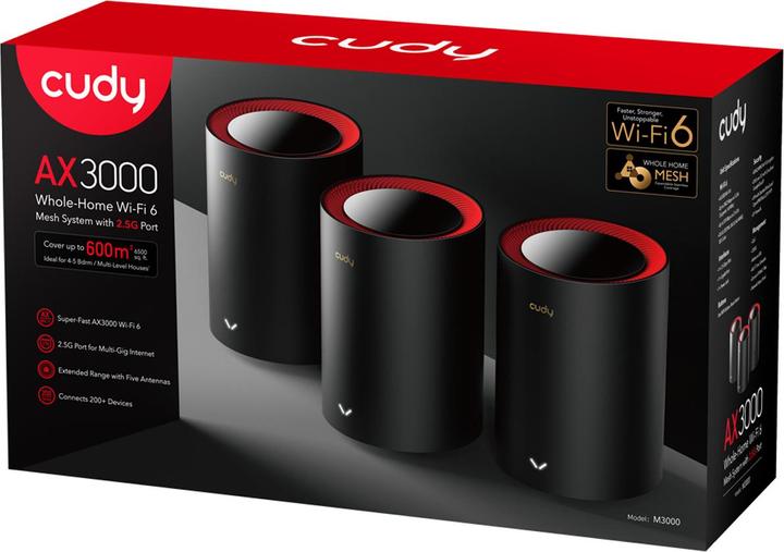 Actual product image Cudy M3000 3-Pack