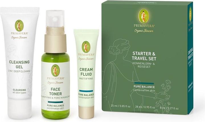Produktbild Primavera Starter & Travel Set Pure Balance (1 Stk) (Gesichtspflege set)