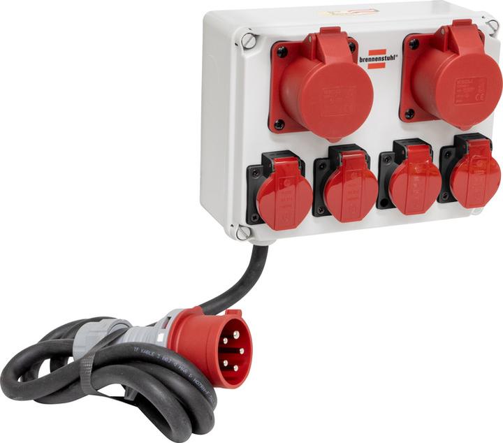Immagine prodotto Brennenstuhl Distributore mini compatto BKV 2/4 T IP44 11536 (6 x, CEE 16/5)