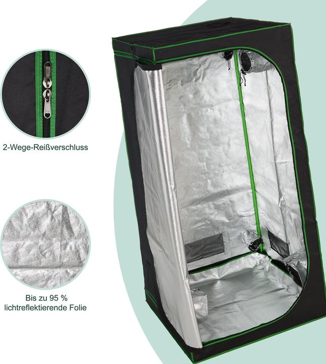 Actual product image Relaxdays grow tent