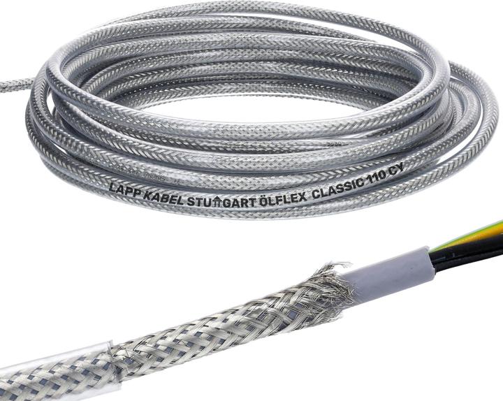 Immagine prodotto Lapp 10 metri 1135207 Cavo di controllo schermato Ölflex Classic 110 CY 7x1 mm² con conduttore di (10 m)