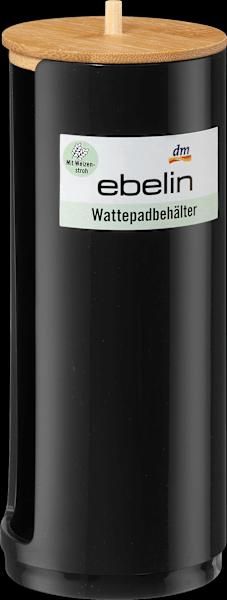 Produktbild dm ebelin Wattepadspender mit Bambusdeckel