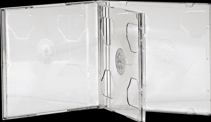 Image du produit Hama Boîte double pour CD - Boîtier cristal transparent de 5 pièces