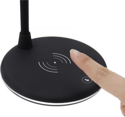 Image du produit PhoneLook Lampe de chevet 3 en 1 avec haut-parleur et recharge sans fil, lumière LED