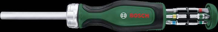 Actual product image Bosch Home & Garden Ratchet screwdriver with bit magazine, 12-piece