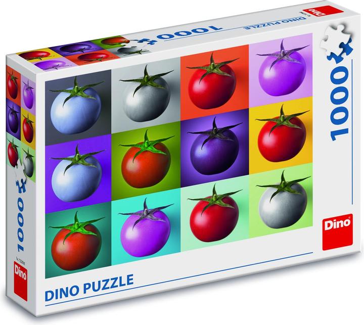 Image du produit Dino Puzzle Pop Art : Tomates 1000 pièces (1000 pièces)