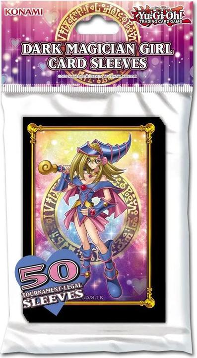 Konami Yu-Gi-Oh! Proteggi Carte 50 Bustine Dark Magician Girl