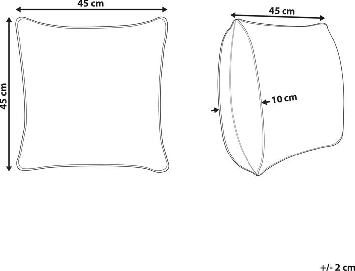 Actual product image Beliani Cordata (45 x 45 cm)