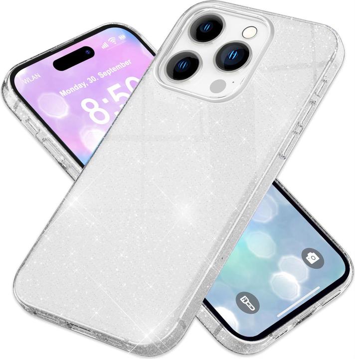 Produktbild Nalia Glitzer Hybrid Hülle (Apple iPhone 16 Pro)