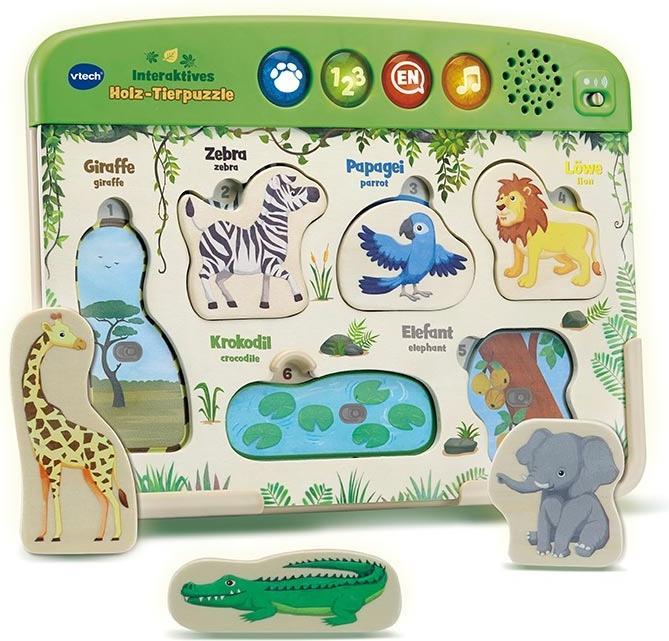 Image du produit VTech Puzzle animalier interactif (6 pièces)
