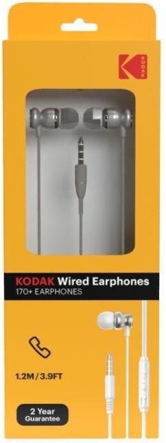 Actual product image Kodak auriculares boton + mic 170+ 3.5mm jack (Cable)