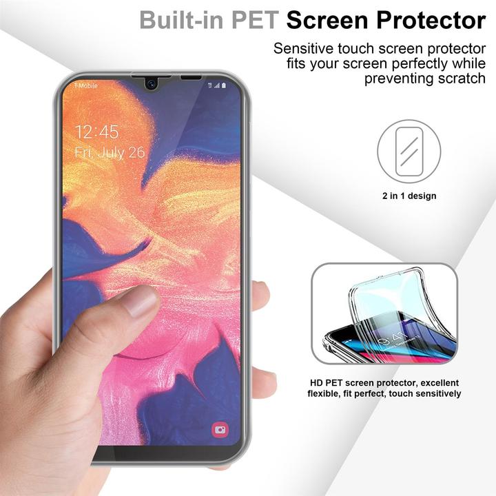 Image du produit Cadorabo TPU 360 degrés Case Cover (Samsung Galaxy A20e, Samsung Galaxy A10e)