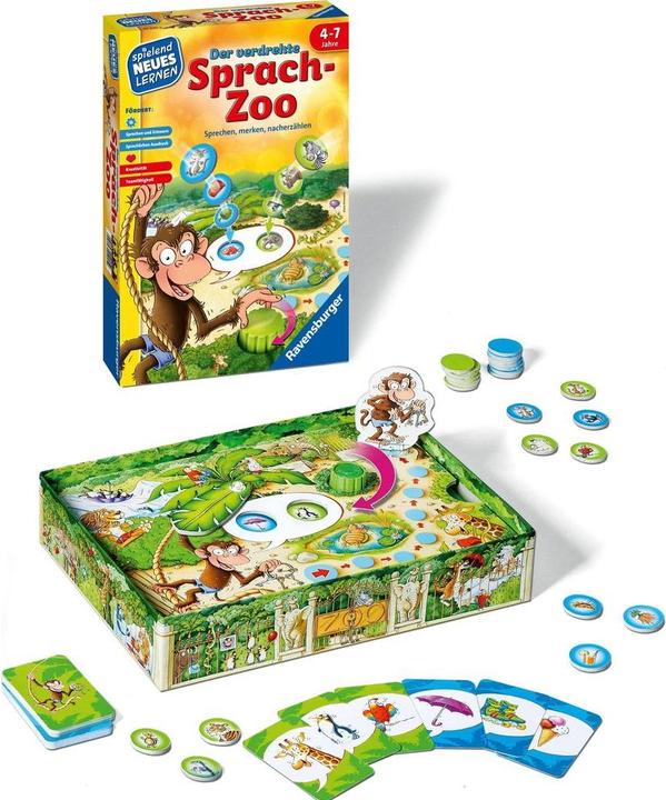 Actual product image Ravensburger The twisted language zoo (German)