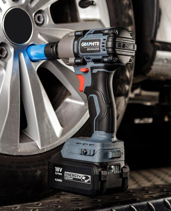 Actual product image Graphite 450 Nm Energy+ Brushless Impact Wrench (Rechargeable battery operated)